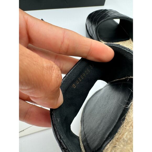 Chanel 2020 Interlocking CC Logo Slides Platforms size 37/7 - Picture 6 of 11